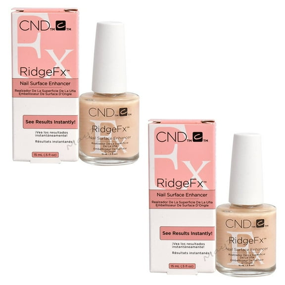 CND RidgeFx Nail Surface Enhancer 0.5 oz / 15 mL Pack of 2