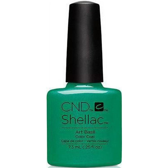CND - Shellac Art Basil
