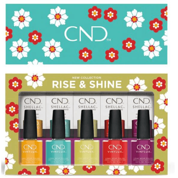 CND Shellac & CND Vinylux Spring 2022 Rise & Shine Prepack - 10 PC