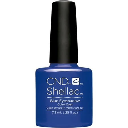CND Shellac Gel Polish [ Blue Eyeshadow ] 0.25 oz * BEAUTY TALK LA *