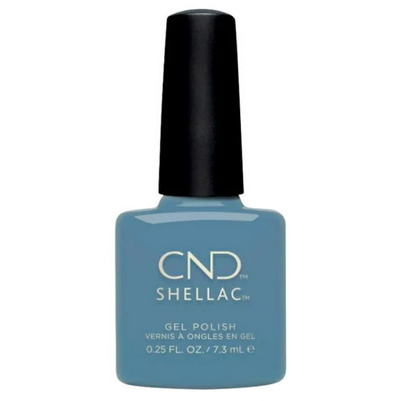 CND Shellac Gel Polish Frosted Seaglass - 7.3 mL / 0.25 Fl. Oz