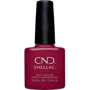 CND Shellac Gel Polish [ Rebellious Ruby ] 0.25 oz * BEAUTY TALK LA *