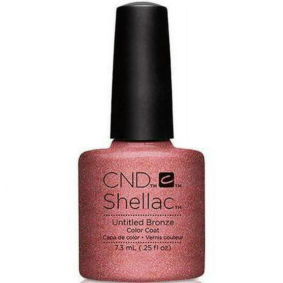 CND Shellac Gel Polish [ Untitled Bronze ] 0.25 oz * BEAUTY TALK LA *