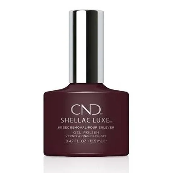 CND Shellac LUXE Gel Polish .42oz/12.5mL - Black Cherry #304