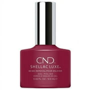 CND Shellac Luxe 60 Second Removal GEL POLISH - Choose From 75 Colors (Decadence#111)