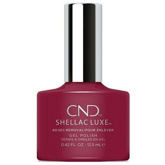 CND Shellac Luxe 60 Second Removal GEL POLISH - Choose From 75 Colors (Decadence#111)