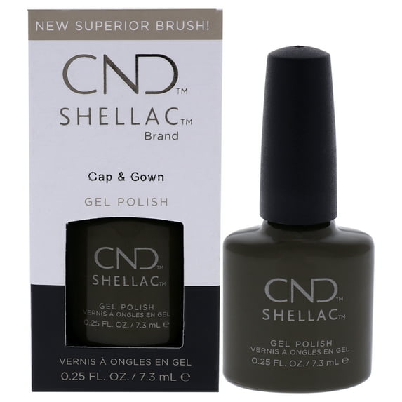 CND Shellac Nail Color - Cap and Gown, 0.25 oz Nail Polish