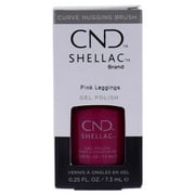 CND Shellac Nail Color - Pink Leggings Nail Polish 0.25 oz
