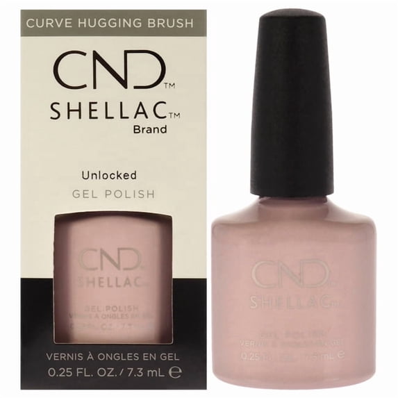 CND Shellac Nail Color - Unlocked Nail Polish 0.25 oz