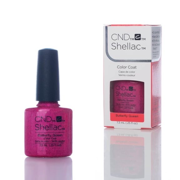 CND Shellac Nail Color for Women, Butterfly Queen, 0.25 oz