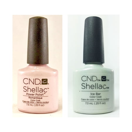 CND Shellac Nail Polish - Ice Bar + Romantique