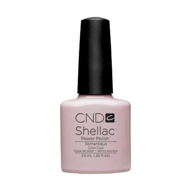 CND Shellac Power Polish Romantique Nail Polish, Long Lasting, Quick