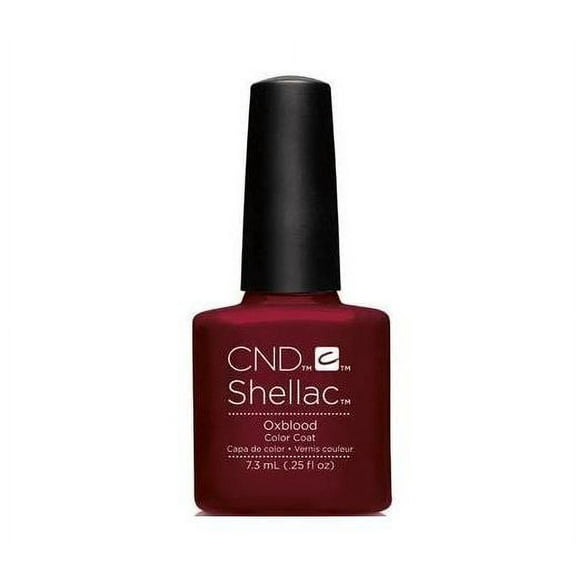 CND Shellac OXBLOOD 0.25 oz * BEAUTY TALK LA *