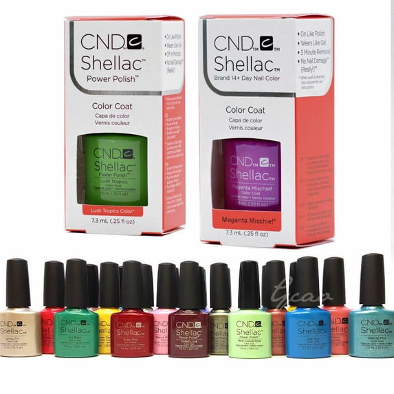 CND Shellac Power Polish Color Coat - Color : Night Glimmer