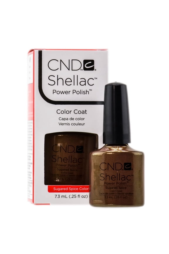Shellac Power Polish Color Coat - Color : Sugared Spice