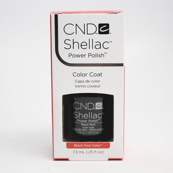 CND Shellac UV Color Black Pool .25oz