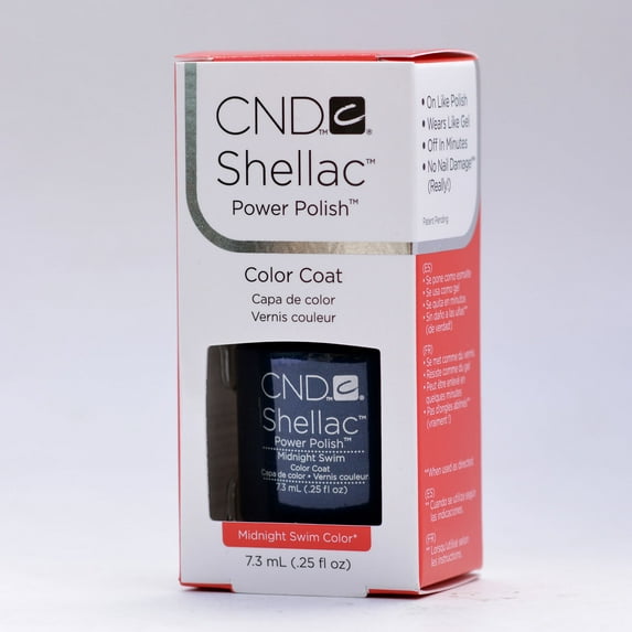 CND Shellac UV Color Midnight Swim .25oz