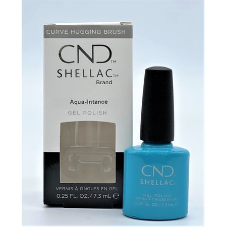 CND Shellac UV Gel Nail Polish - Aqua-Intance 0.25 oz