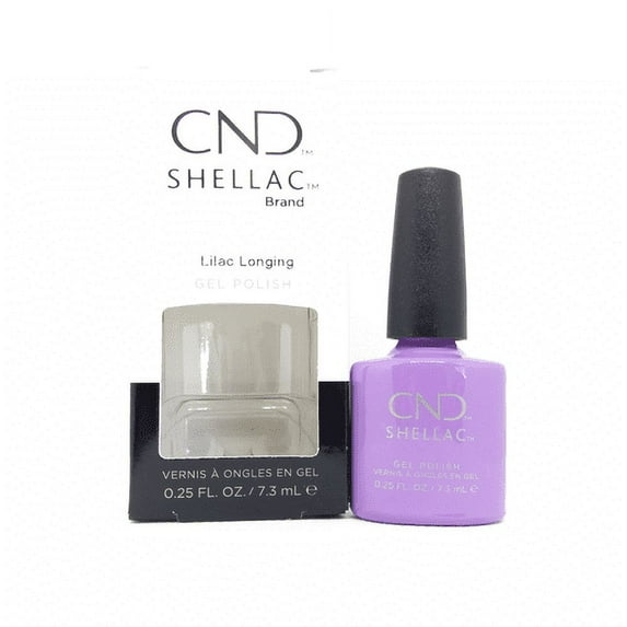 CND Shellac UV Gel Nail Polish - Lilac Longing - 0.25 oz