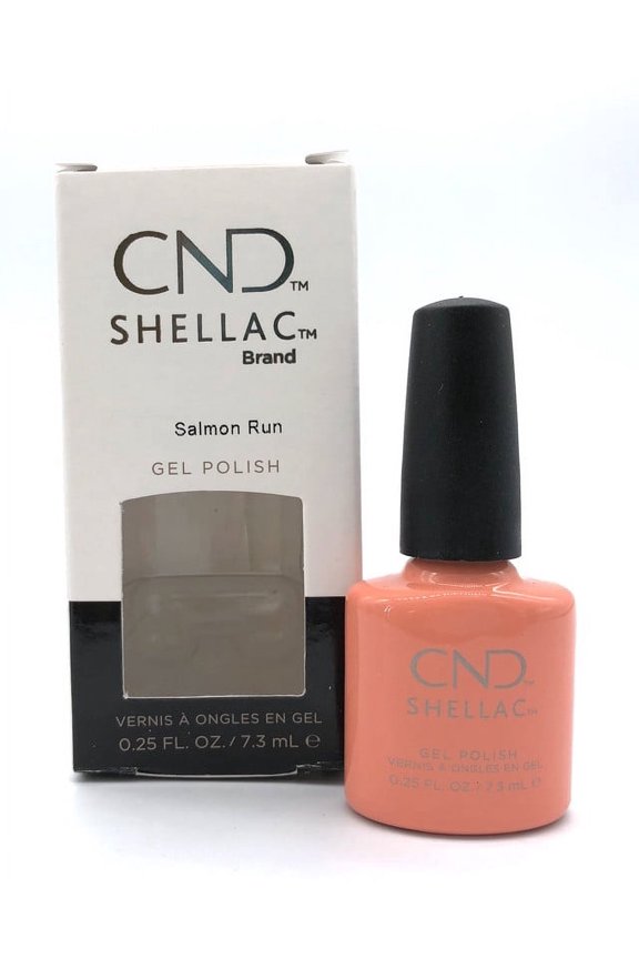 Shellac UV Gel Nail Polish Salmon Run 0.25 oz.
