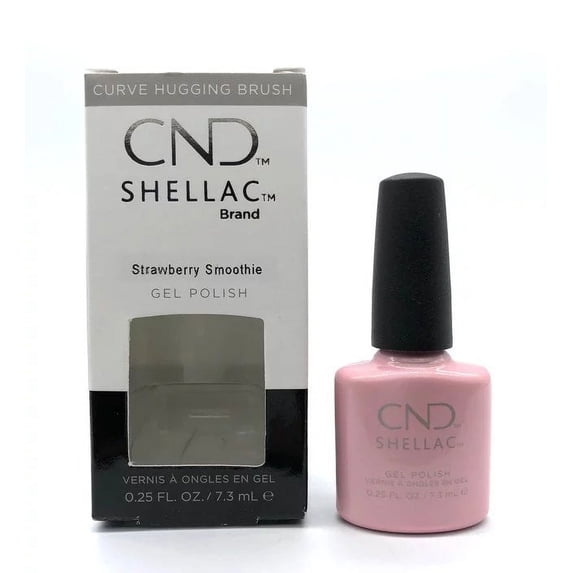 CND Shellac UV Gel Nail Polish Strawberry Smoothie 0.25 oz.
