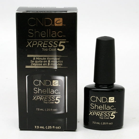 CND Shellac Xpress 5 Top Coat, 0.25 Oz