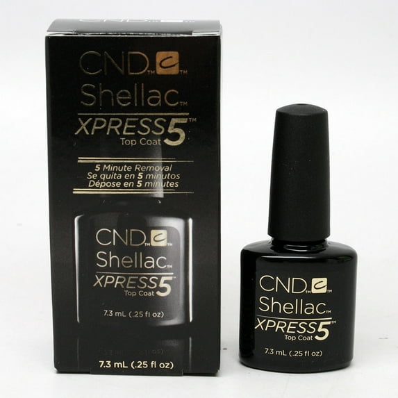 CND Shellac Xpress 5 Top Coat, 0.25 Oz
