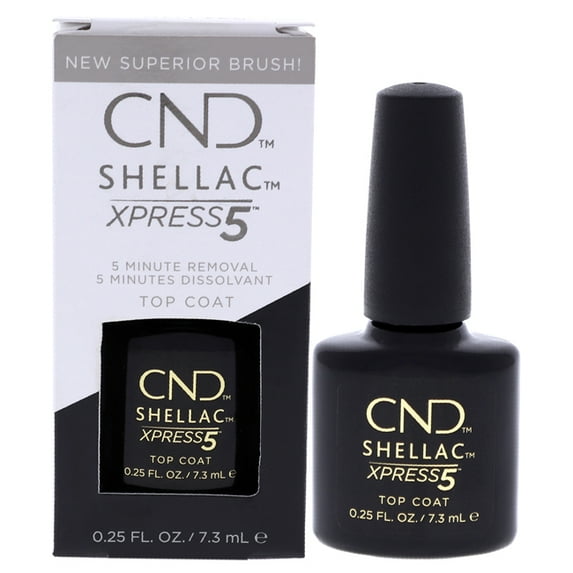 CND Shellac Xpress 5 Top Coat Nail Polish 0.25 oz