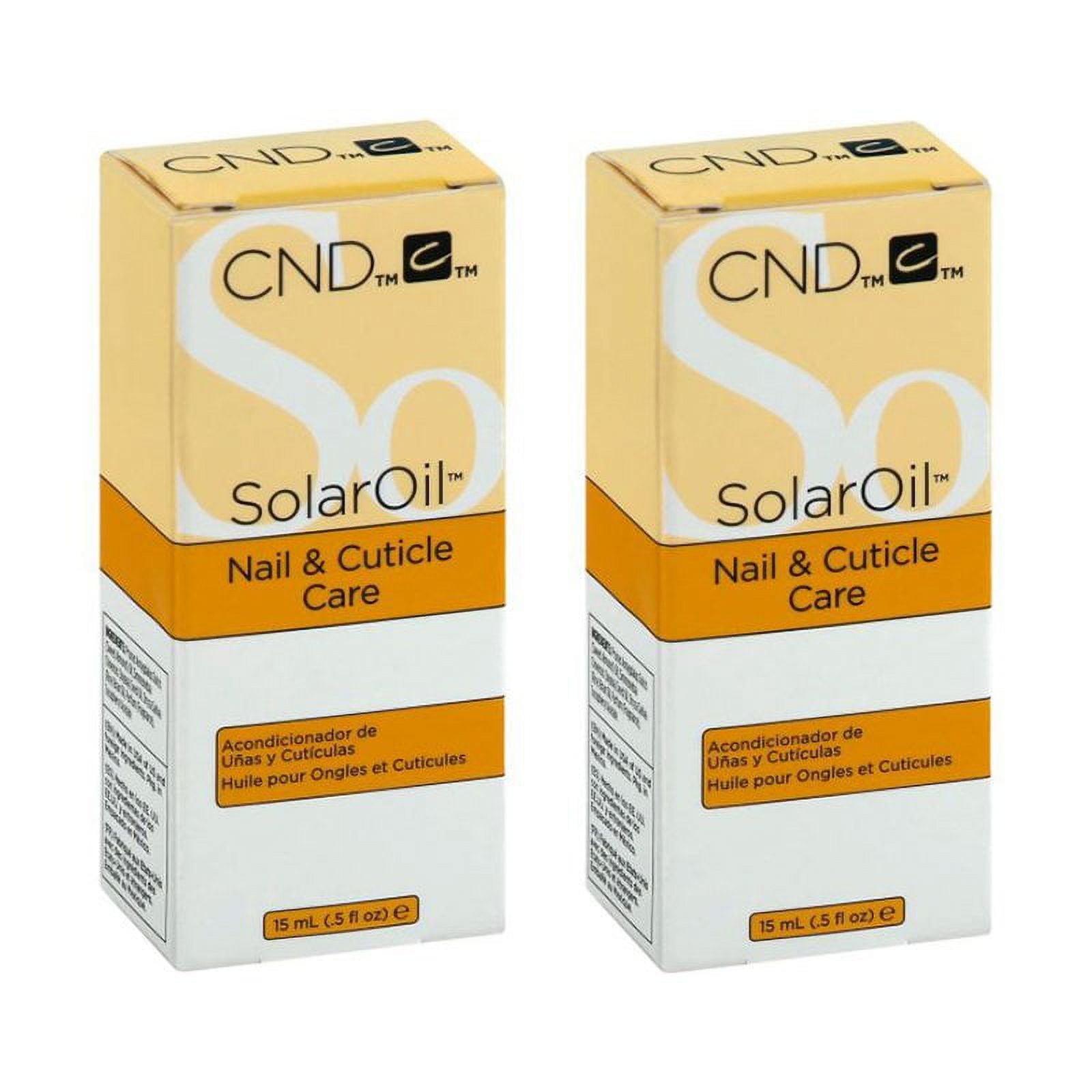 CND Solar Oil Nail & Cuticle conditioner 0.5 oz Pack of 2