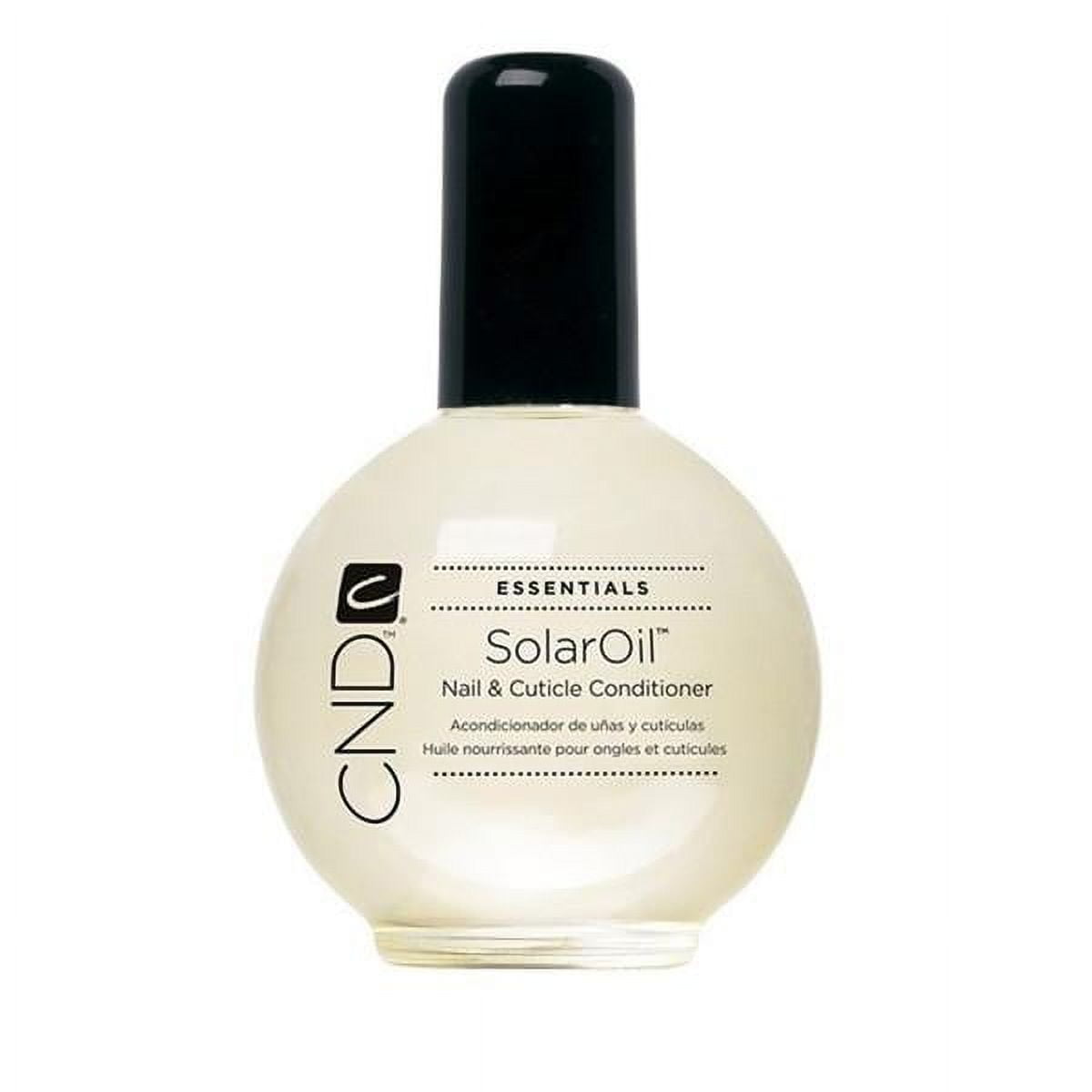CND SolarOil Cuticle Oil, Natural Blend Of Jojoba, Vitamin E, Rice Bran