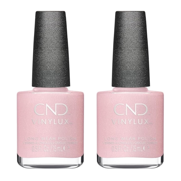 CND Vinylux Long Wear Polish Grape Fruit Sparkle, Gel-like Shine & Chip Resistant Color - 0.5 FL. OZ - 2 Pack
