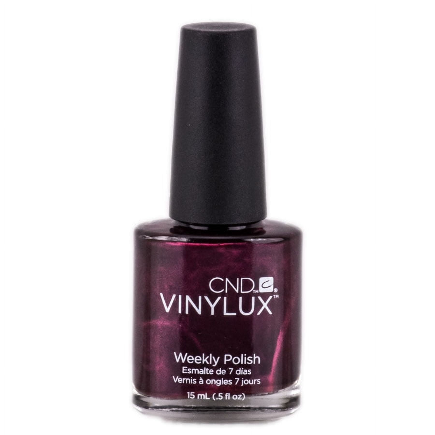 CND Vinylux Weekly Nail Polish, Dark Lava, 0.5 FL Oz