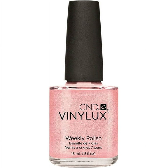 CND Vinylux Weekly Nail Polish, Grapefruit Sparkle, 0.5 Oz