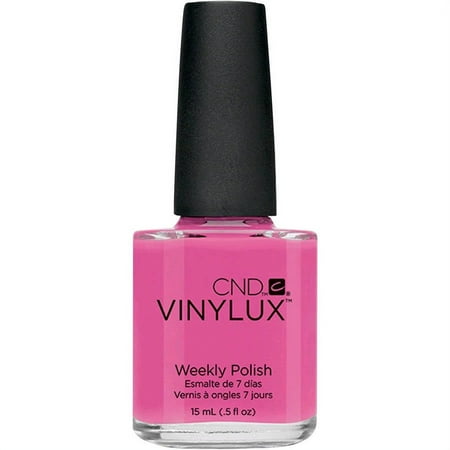 CND Vinylux Weekly Polish - # 121 Hot Pop Pink by CND for Women - 0.5 oz Nail Polish