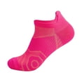 thumbnail image 1 of CNEJRHG 1Pair Shallow Cut Socks for Men With Grip Ankle Athletic Mens Running Socks Cushioned Candy Color Low Cut Quick Drying Boat Socks Pink, 1 of 3