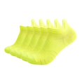 thumbnail image 1 of CNEJRHG 6packs/3Pairs Women Men Athletic Socks No Show Unisex Ankle Running Socks Low Cut Sports Hiking Socks,Size 5-12 Green, 1 of 5