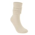 thumbnail image 1 of CNEJRHG Mid‑Calf Slouch Stacked Socks for Women Men Thermal Socks Winter Warm Cozy Elastic Ribbed Cuffs Yoga Fitness Crew Socks Beige, 1 of 3