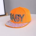 thumbnail image 1 of CNJKEHIUV Under $5 Mens Baseball Cap Adjustable Original Sequins Classic Low Profile Cotton Hat Unconstructed Plain Cap Men Women Men'S Athletic Baseball Fitted Cap Orange One Size, 1 of 3