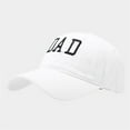 thumbnail image 1 of CNJKEHIUV Under 6$ Hot Sales Summer Sales Mom And Dad Hats Fathers Day Mom Dad Gifts Hat Embroidered Adjustable Baseball Caps Gift For Couples Parents White1, 1 of 4