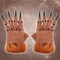 thumbnail image 1 of CNJKEHIUV Halloween Gloves Under $6 Halloween Furry Dragon Claw Gloves Animal Cosplay Costume Accessory, 1 of 9