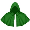 thumbnail image 1 of CNJKEHIUV Halloween Wraps Under $5 Halloween Cosplay Medieval Hooded Cloak Cape, 1 of 2