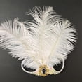 thumbnail image 1 of CNJKEHIUV Headband Under $2 Women's Sequin Feather Headband 1920s Flapper Party Headpiece, 1 of 4