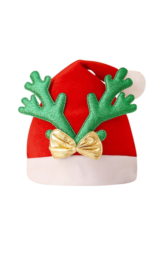 Under 4$ Hot Sales Summer Sales Christmas Hat, Xmas Hat Holiday For Adults Unisex Santa Hat For Party Supplies A