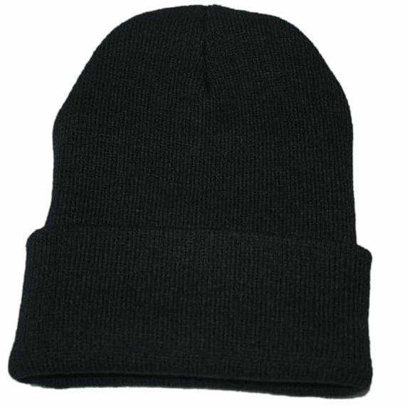 CNJKEHIUV Under 5$ Unisex Slouchy Knitting Beanie Hip Hop Cap Warm Winter Ski Hat Hot Sales Summer Sales Black One Size