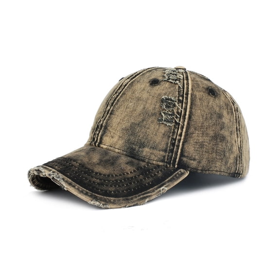 CNJKEHIUV Under 6$ Hot Sales Summer Sales Baseball Cap Adjustable Size for Running Workouts and Outdoor Activities All Seasons Brown