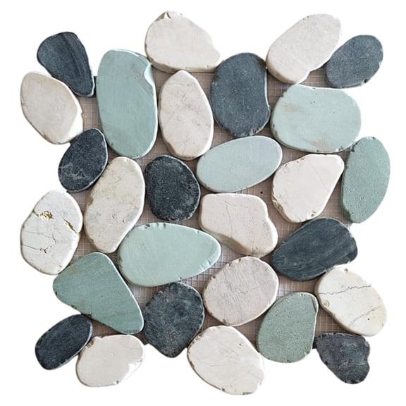 CNK Tile Bali Turtle XL Sliced Pebble Tiles
