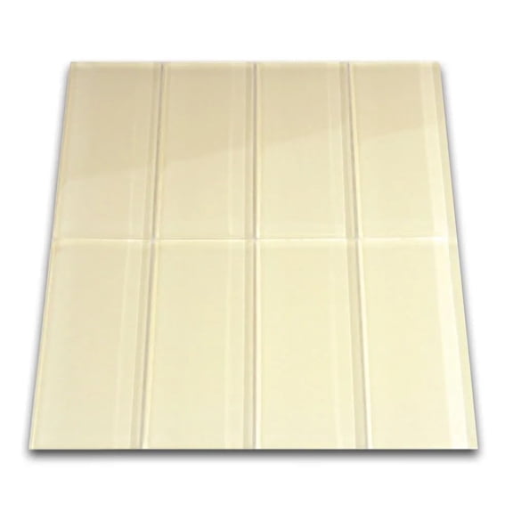CNK Tile Cream Glass Subway Tile