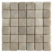 CNK Tile Mix Quartz Square 2x2 Marble Mosaic Tile