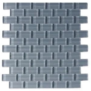 CNK Tile Ocean 1x2 Mini Glass Subway Tile