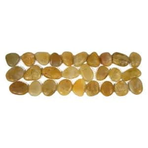 CNK Tile Polished Amber Pebble Tile Border